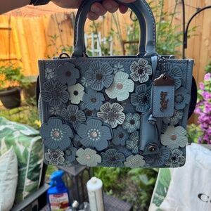 EUC - Coach 1941 Rogue 25 Tea Rose Chambray C1880-58840
